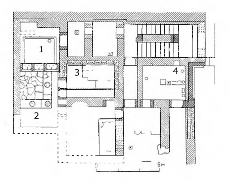 Крит. Кносс. «Юго-восточный дом», XVI в. до н. э.