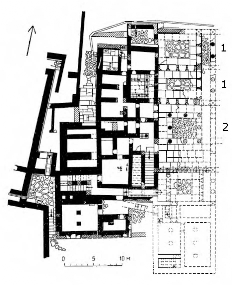 Кносс. «Малый дворец», около XV в. до н. э.