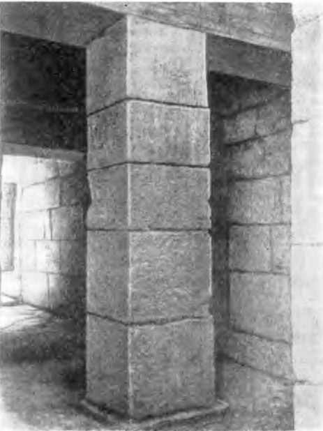 Кносс. Погребальный храм, XVI в до н.э. Фрагмент интерьера