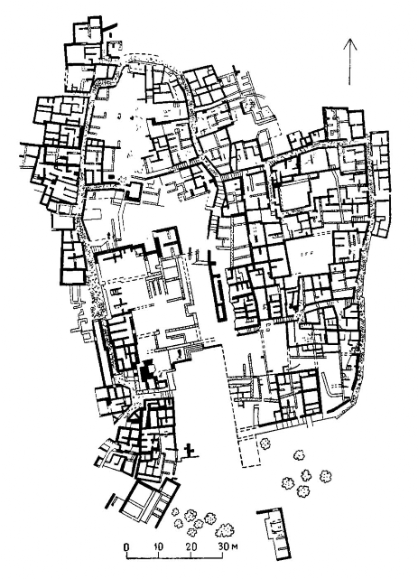 Гурниа, II тысячелетие до н. э. Генеральный план