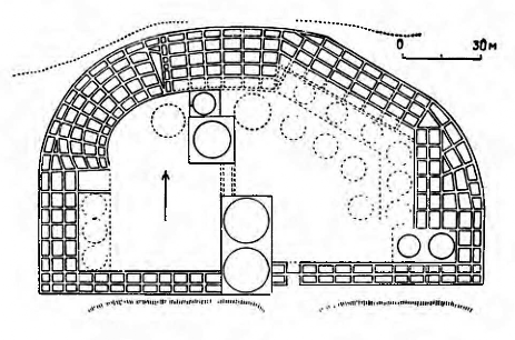 Неолит.Пуэбло Бонито. План