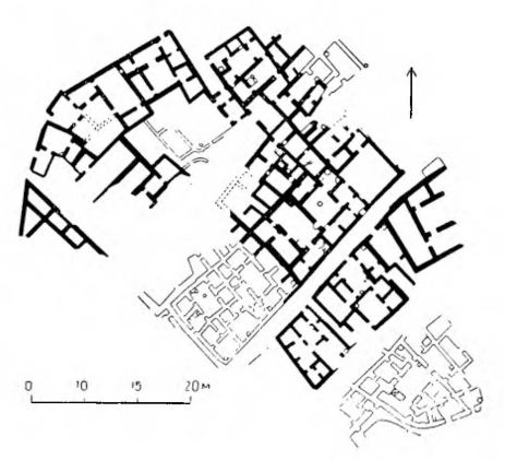 Эшнунна, III тысячелетие до н. э. План жилых кварталов