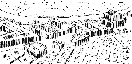 Ашшур. Северная часть города. VIII-VII вв. до н.э. (реконструкция)