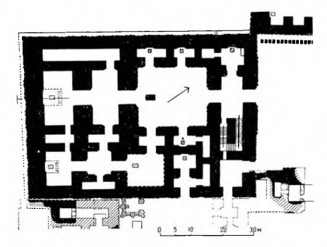 Урук. Храм Ану и Анту, начало II в. до н. э. План