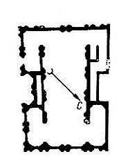 Северный храм комплекса Гавра XIII, около середины IV тысячелетия до н. э.