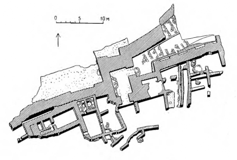 Мегиддо. Ворота, начало II тысячелетия до н. э. План