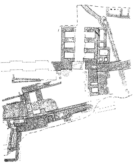 Мегиддо. Ворота, начало I тысячелетия до н. э. План