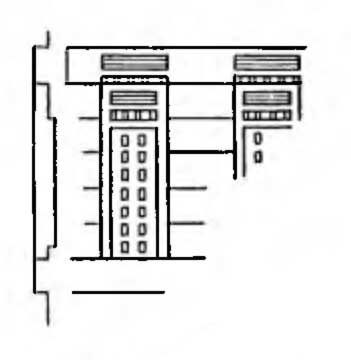 Мариб. Храм Аввам. Ниши в стенах предвратного сооружения