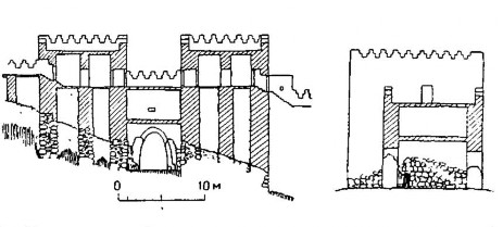 Хетты. Хаттушаш. Реконструкция Западных ворот, II тысячелетие до н. э.