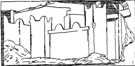 Ликия; изображение укрепленного города