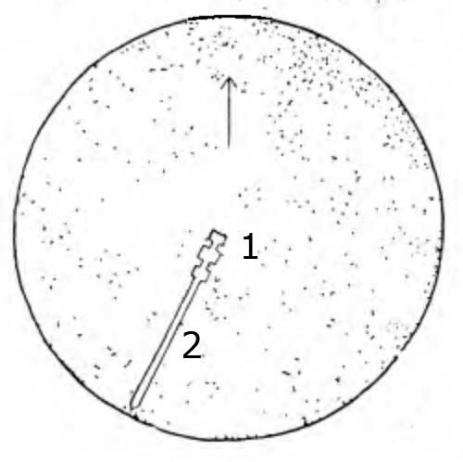 Лидия; тумулус в Белеви близ Эфеса; план