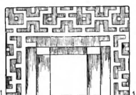 Фригия. Город Мидаса; гробница Мидаса; портал и декор стены