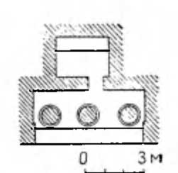 Пафлагония. Скальная гробница в Гамбаркайя. План