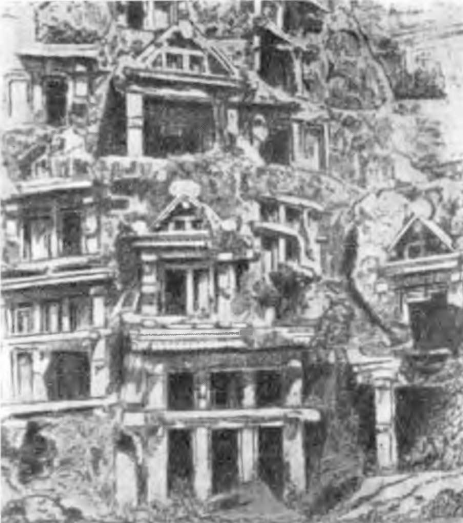 Скальные гробницы в Мире