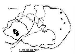 Хетты. Город Хаттушаш (современный Богазкеой), XVI—XIV вв. до н. э. План