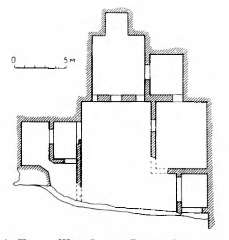 Петра. Жилой дом. План