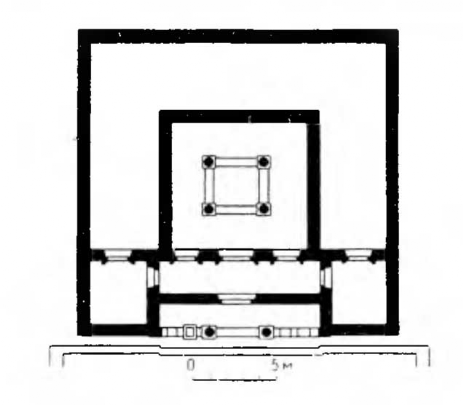 Храм Ваал-Шамин в Сейя-Си. План
