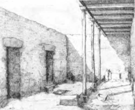 Урарту. Тейшебаини. Двор жилого дома (реконструкция)