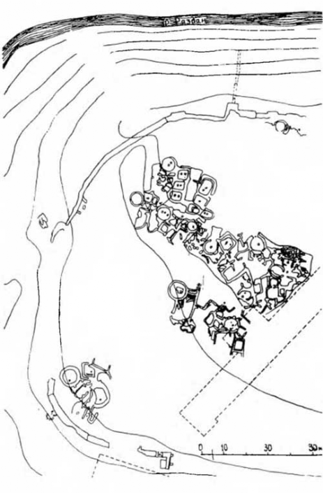 Закавказье. Шенгавит близ Еревана. Фрагмент генерального плана