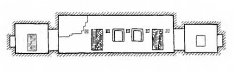 Урарту. Большая Хорхорская пещера в Тушпе (Ван), первая половина VIII в. до н. э. Разрезы