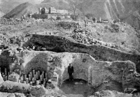 Армения. Гарни. Дворцовая баня. Общий вид