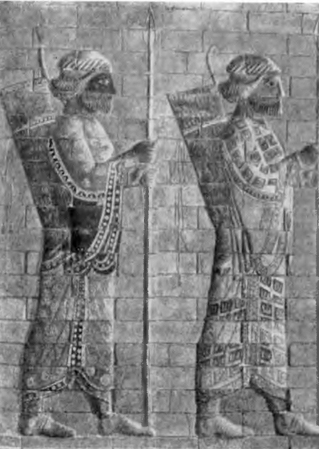 Иран. Сузы. Дворец, 500 гг. до н. э. Изразцовые панели