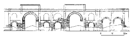 Парфия. Хатра. Дворец. Фасад