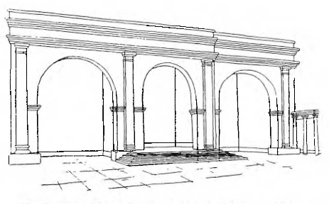 Парфия. Ашшур. Трехайванный храм. Реконструкция