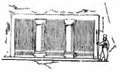 Иран. Гробница Фахрика, VII в до н.э. Фасад