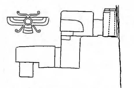 Иран. Гробница Сехне. Разрез