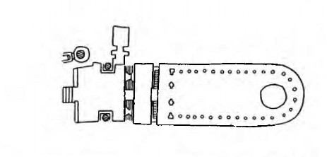 Монастырские комплексы, высеченные в скалах Канхери; чайтья, II в. до н. э.; план