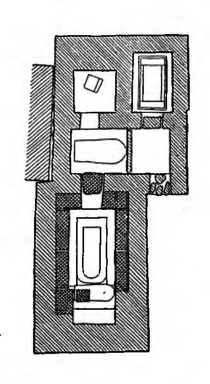 Поздний период. Гробница Осоркона II. План