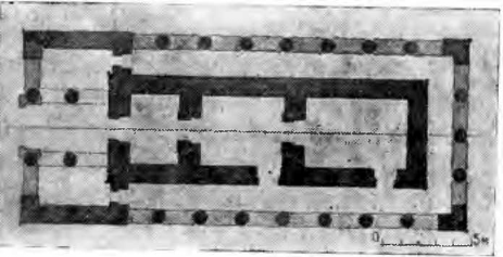 Эллинистический период. Остров Филе. План «Дома рождения»