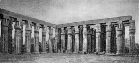 Луксор. Храм Амона. Второй двор