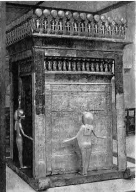 Гробница Тутанхамона. Ларец из гробницы (Музей в Каире)