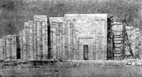 Древнее царство. Саккара. Комплекс пирамиды Джосера. Внешняя стена