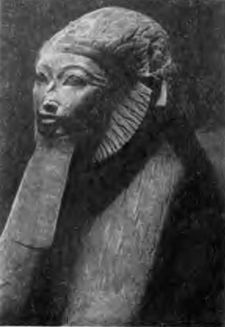 Храм царицы Хатшепсут. Дейр-эль-Бахри. Сфинкс Хатшепсут