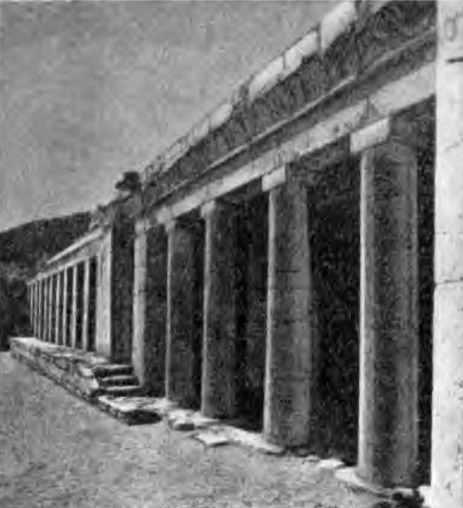 Храм царицы Хатшепсут. Дейр-эль-Бахри. Северная колоннада