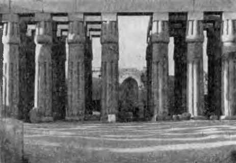 Луксор. Храм Амона. Большой вестибюль