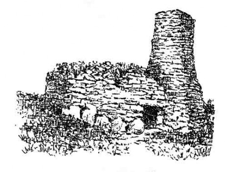 Остров Пасхи жилище-тупа, до 1680 г.